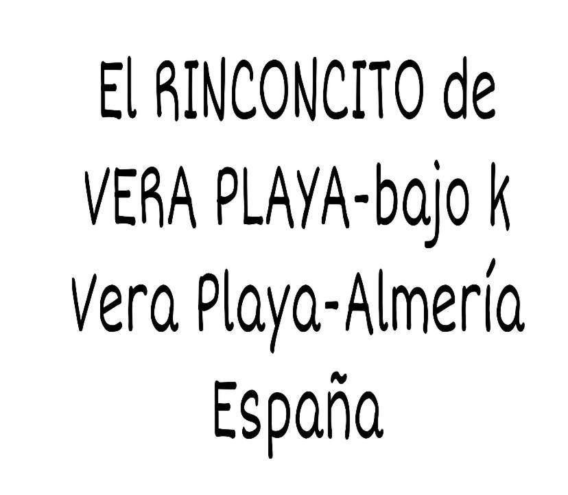 El Rinconcito De Vera Playa - Bajo K 外观 照片